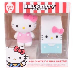 Hello Kitty And Friends® Figurine Set - Hello Kitty® & Milk Carton